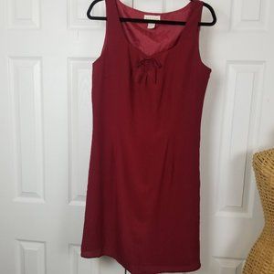 Vintage Silk sleeveless Shift Dress